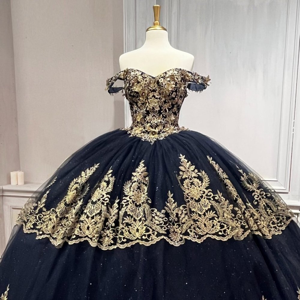 NEW LONG OFF THE SHOULDER SLEEVELESS EMBROIDERED GOWN WITH LACE UP 15705